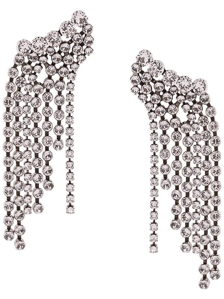 Isabel Marant A Wild Shore Crystal Embellished Cascade Earrings -