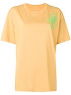 Julien David Round Neck T-shirt - Yellow & Orange