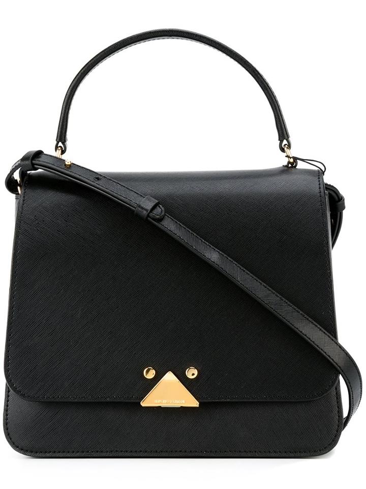 Emporio Armani Top Handle Tote, Women's, Black