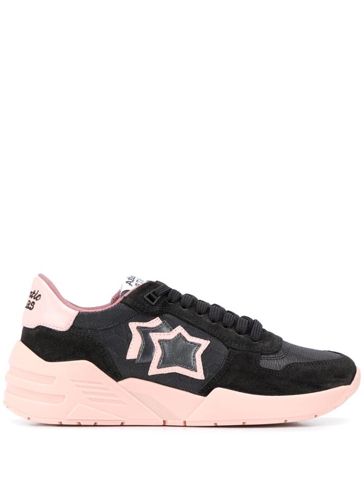 Atlantic Stars Venus Colour-block Sneakers - Black