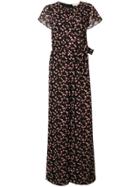 Michael Michael Kors Floral Print Jumpsuit - Black
