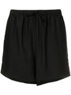 P.a.r.o.s.h. Elasticated Waist Shorts - Black