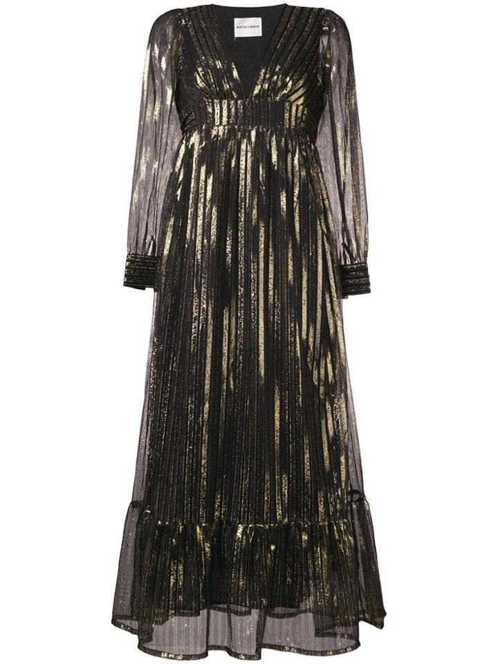Antik Batik Chai Long Dress - Black