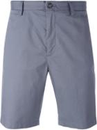 Michael Kors Tailored Slim Shorts, Men's, Size: 31, Grey, Cotton/spandex/elastane