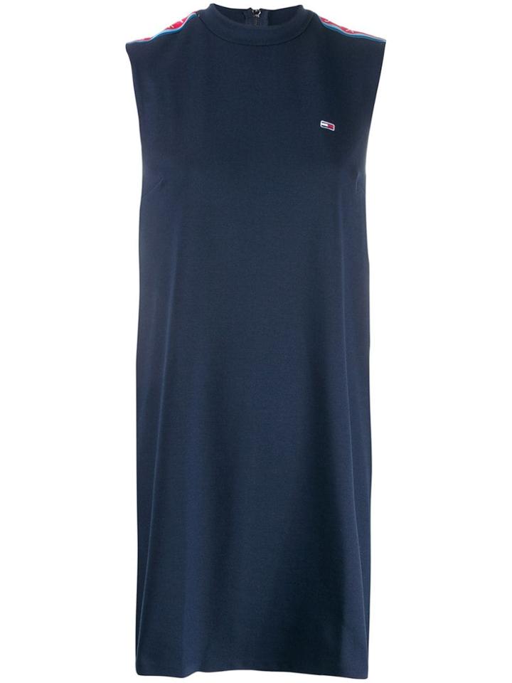 Tommy Jeans Logo Track Dress - Blue