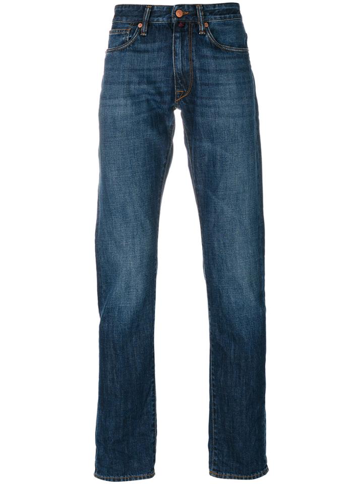 Incotex Straight Leg Jeans - Blue
