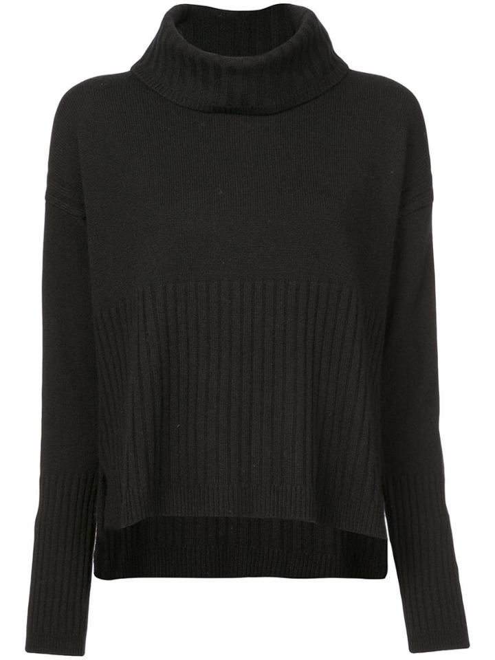 Derek Lam 10 Crosby Bond Turtleneck Jumper - Black