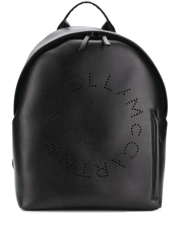 Stella Mccartney Stella Logo Backpack - Black
