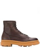 Brunello Cucinelli Ankle Lace-up Boots - Brown