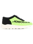 Joshua Sanders Logo Print Sneakers - Green