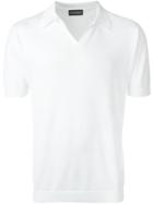 John Smedley 'noah' Polo Shirt - White