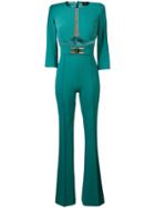 Elisabetta Franchi Perfectly Fitted Playsuit - Green