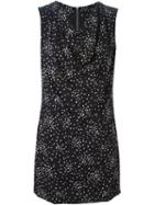 Saint Laurent 'benitier' Mini Dress, Women's, Size: 42, Black, Viscose/silk