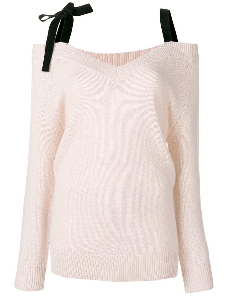 Red Valentino Loose Fitted Sweater - Pink & Purple