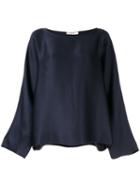 The Row Oversized Dylia Blouse - Blue