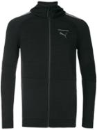 Puma Lightweight Zipped Hoodie - Black