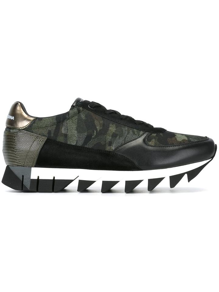 Dolce & Gabbana Camouflage 'capri' Sneakers