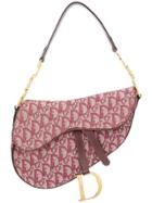 Christian Dior Vintage Saddle Hand Bag - Red