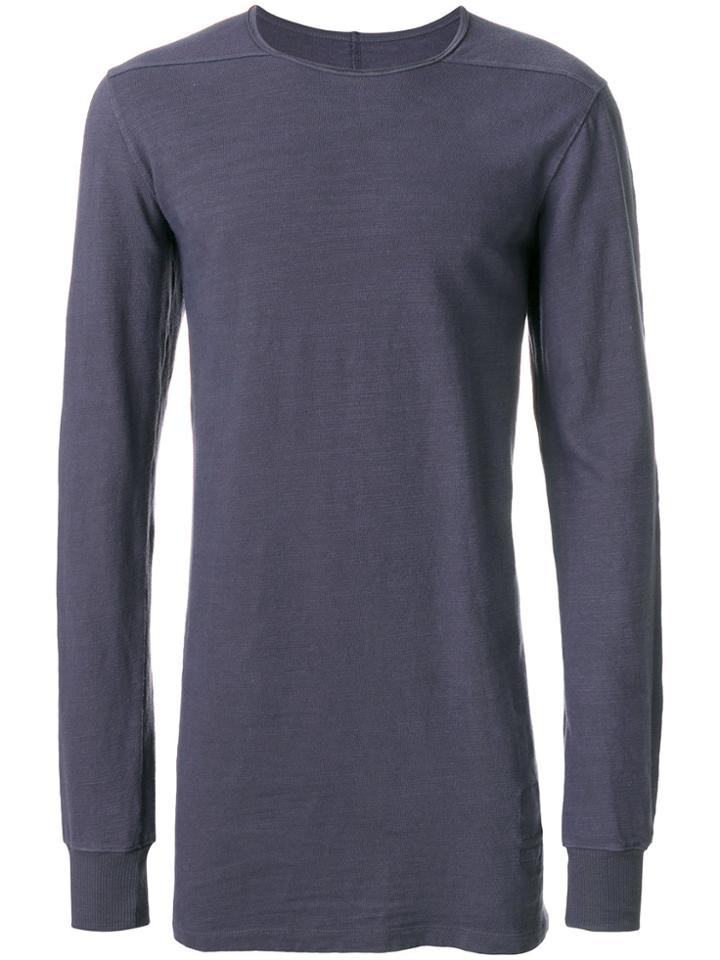 Rick Owens Drkshdw Plain T-shirt - Blue