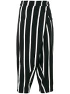 Henrik Vibskov Yuri Striped Trousers - Black