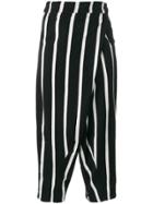 Henrik Vibskov Yuri Striped Trousers - Black