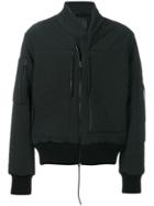 Thom Krom Crinkled Bomber Jacket - Black