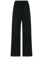 Giuliana Romanno - Wide Trousers - Women - Polyester - 40, Black, Polyester
