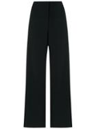 Giuliana Romanno - Wide Trousers - Women - Polyester - 40, Black, Polyester
