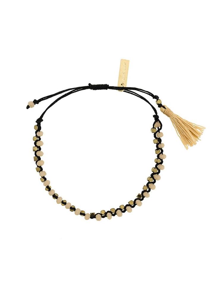 Isabel Marant Hotel Excelsior Beaded Bracelet, Women's, Nude/neutrals