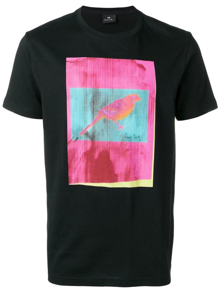 Ps Paul Smith Graphic Print T-shirt - Black