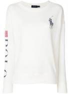 Polo Ralph Lauren Crewneck Logo Sweater - White