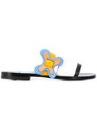 Pierre Hardy Bloom Sandals - White