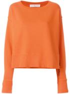 Golden Goose Deluxe Brand Boxy Sweathirt - Yellow & Orange