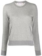 Comme Des Garçons Girl Long-sleeve Sweatshirt Top - Grey