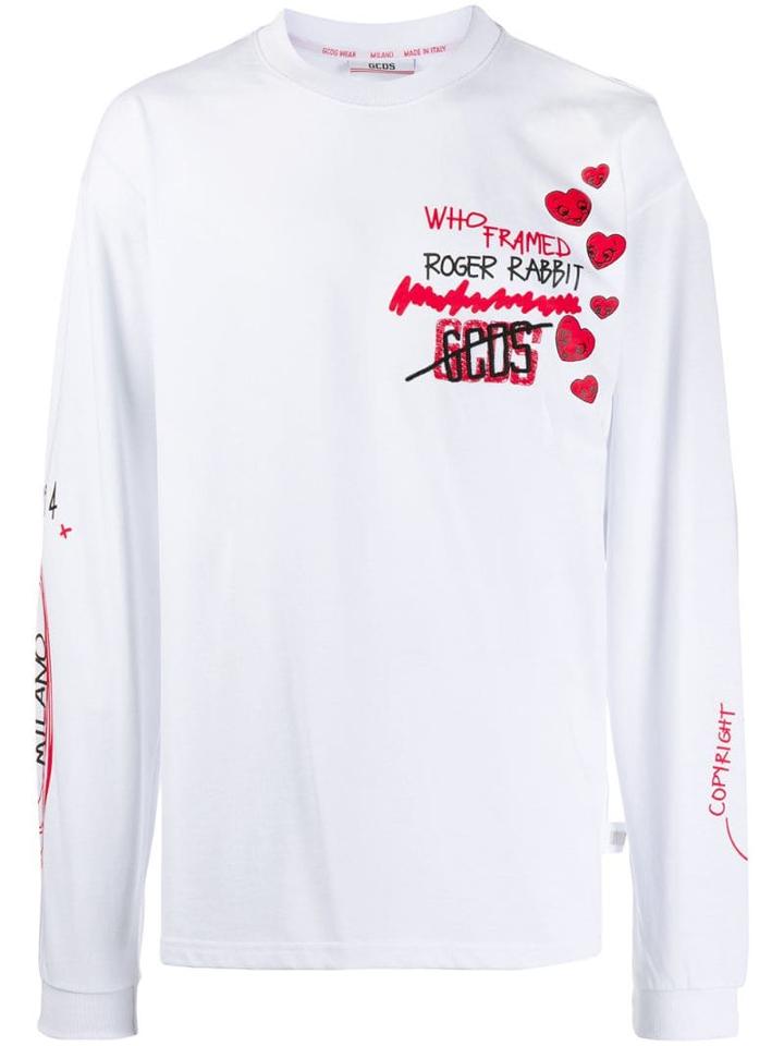 Gcds Who Framed Roger Rabbit Sweatshirt - White