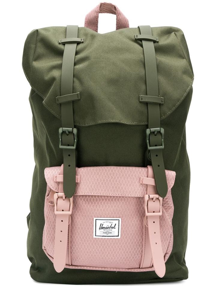 Herschel Supply Co. Medium Little America Backpack - Green