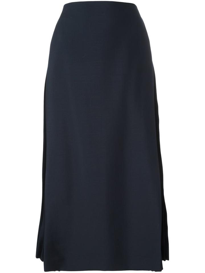 Fendi A-line Midi Skirt