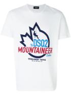 Dsquared2 - Mountaineer Logo T-shirt - Men - Cotton - S, White, Cotton