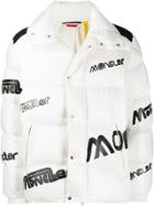 Moncler 1952 Short Hooded Padded Jacket - White