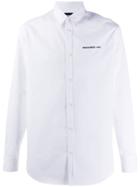 Dsquared2 Contrasting Lettering Logo Shirt - White