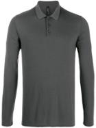 Transit Long Sleeved Polo Shirt - Grey