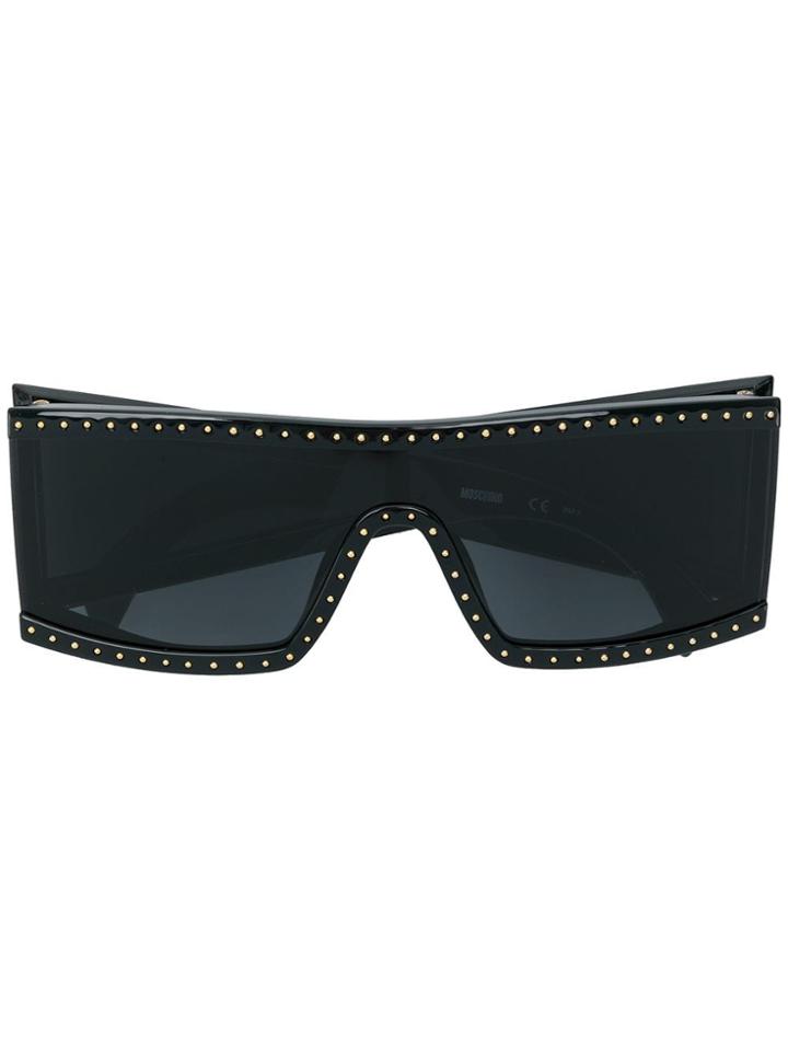 Moschino Eyewear Square Shaped Sunglasses - Black