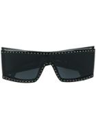 Moschino Eyewear Square Shaped Sunglasses - Black