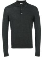 Fashion Clinic Timeless Henley Jumper - Grey