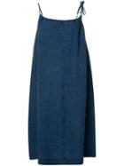 Sea Spaghetti Strap Tent Dress, Women's, Size: 6, Blue, Cotton