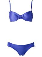 Lygia & Nanny Push Up Bikini Set, Women's, Size: 42, Blue, Polyimide/spandex/elastane
