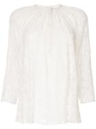 Giambattista Valli Patterned Blouse - White