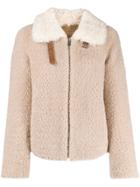 Altea Textured Fleece Effect Jacket - Neutrals