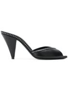 Saint Laurent Era Sandals - Black