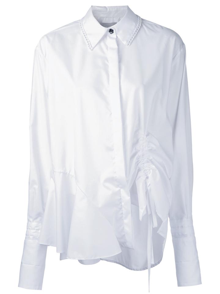 Preen By Thornton Bregazzi Drawstring Detail Shirt - White